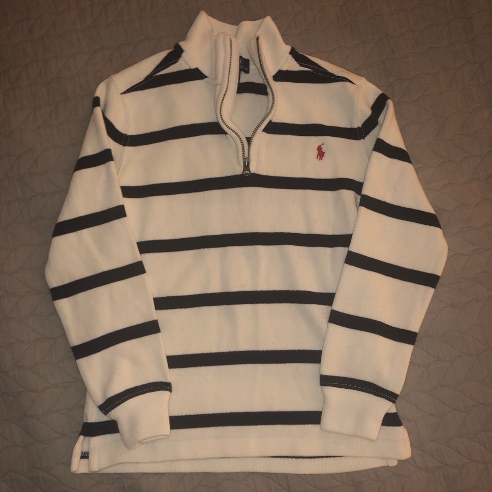Polo Ralph Lauren Boys Half ZIP Pull Over Sweater